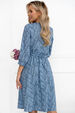 Платье Open Style 5857 голубой