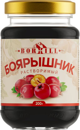 Вокруг света. Borhill. Экстракт Боярышника 200 гр. стекл.банка