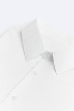 STRETCHY POPLIN SHIRT - Zara фото 21