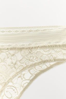 LACE BOXER BRIEFS - Zara фото 5