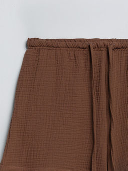 Костюм домашний женский коричневый - Mark formelle фото 8