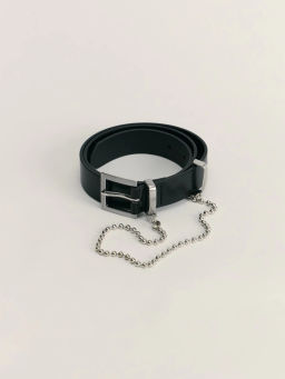 Широкий ремень с цепочкой / Zarina  фото 4