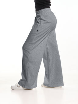 Брюки со стрелками для девочки подросткам 22-2009 темно-серый меланж - Mini maxi фото 2