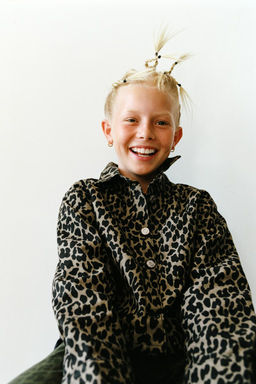 ANIMAL PRINT OVERSHIRT