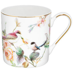 Кружка 250 мл 10,5*7*8 см "Певчие птички" фарфор NEW BONE CHINA
Состав: Фарфор