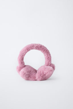 STAR FAUX FUR EARMUFFS - Zara фото 2
