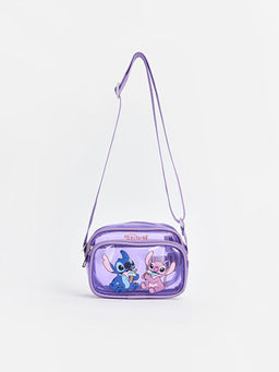 Lilo ve Stitch Bask?l? K?z ?ocuk Om?z ?antas?