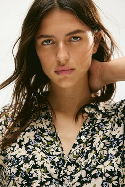 Vestido camisero con cinturon de anudar - H&m фото 18