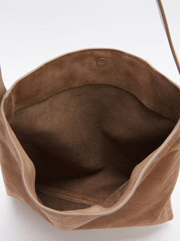 Женский шоппер MAISON DAVID CAROL Артикул 4730681, серо-бежевый  фото 5