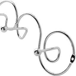 1451 Вешалка - крючок настенная металл (4кр)(х120) - Mayer&boch фото 2