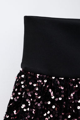SEQUIN BALLOON SKIRT - Zara фото 3