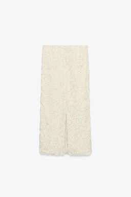 ZW COLLECTION BEADED MIDI SKIRT - Zara фото 7