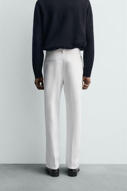OVERSIZED FIT CHINO TROUSERS - Zara фото 3
