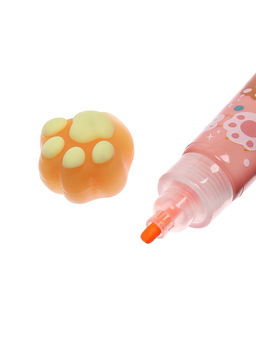 Цена за 16 шт. Маркер-текстовыделитель «Лапка», МИКС