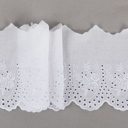 Шитье Gamma 110 мм GYEM-11003 в рулоне 10 м 0.2 м Турция белый