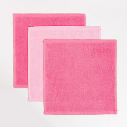 Салфетки махровые декоративные Этель Beauty, 3 шт., 30?30 см, хлопок 100%, розовые  фото 4