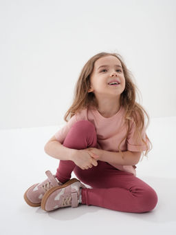 Лосины из кашкорсе Розовая гортензия - Bungly фото 2