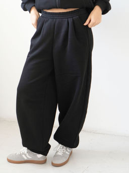 Брюки свободного кроя утепленные с защипами - My фото 17