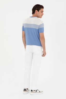 Мужские белые джинсовые брюки - U.s. polo assn фото 4