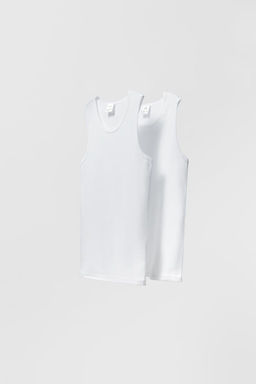 AGES 6-14/ 2-PACK OF BASIC T-SHIRTS