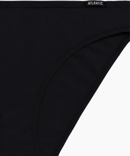 ATLANTIC 3BLP-602 Трусы спорт Basic - набор 3 шт. черный  фото 6