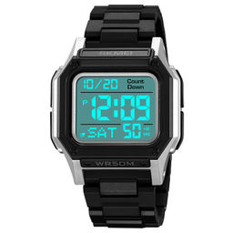 Часы наручные Skmei мужские электронные спортивные 2264black-silver-white