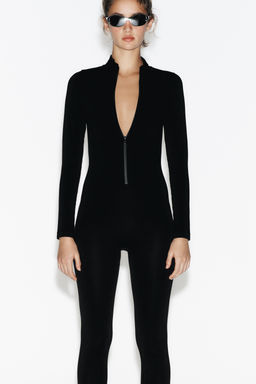 SEAMLESS MERINO WOOL SKI JUMPSUIT - Zara фото 4