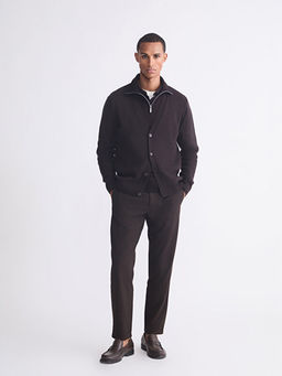 Standart Kal?p V Yaka Erkek Triko H?rka