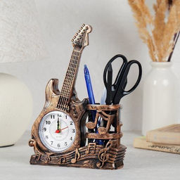 Часы настольные Гитара 14,5х5х22 см / F537 /уп 120/ - Галеонтрейд фото 2