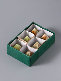 Набор фигурок 6 шт. «Пирамида», 3.8 см, оникс