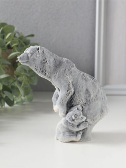 Сувенир "Медведица с медвежонком на задних лапах", 11см