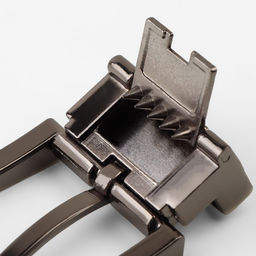 Пряжка для ремня, 5,7 4 см, 29 мм, цвет чёрный никель - Арт узор фото 2