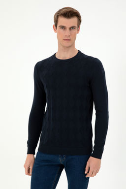 Мужской темно-синий свитер Неожиданная скидка в корзине - U.s. polo assn фото 10