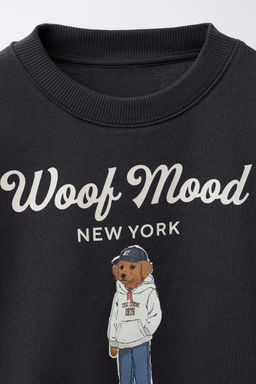 DOG PRINT SWEATSHIRT - Zara фото 9