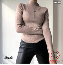 Женская водолазка однотонная - Bruno фото 4