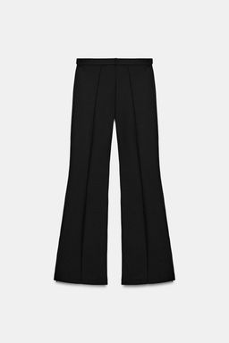 PANTAL?N CINTUR?N CREPE / Negro - Zara фото 7