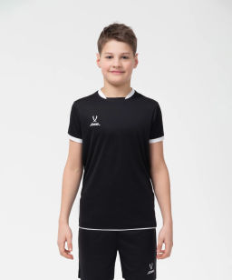 Футболка волейбольная JOGEL CAMP, черный, детский  фото 4