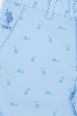 U. S. Polo Assn Голубые тканые шорты для мальчика - U.s. polo assn фото 6