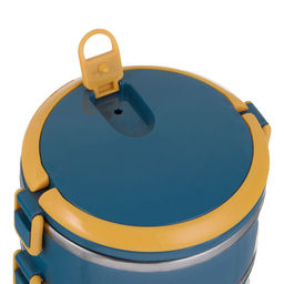 Ланч-бокс, 1.65 л, сохраняет тепло 2 ч, 3 уровня - Simaland фото 5