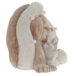 Фигурка декоративная с подсветкой "Щенок и котёнок"(3хААА,н/п), L37 W28 H33,5 см