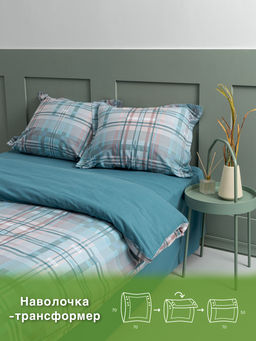 КПБ ЭКОДОМ Персик 20508-1/Семейный