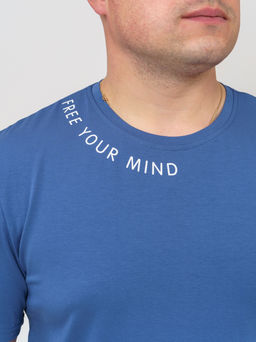 Футболка мужская Экстрим индиго