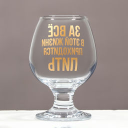 Бокал для коньяка «Приходится пить», 265 мл