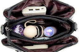 KAIDIFEINIROO Сумка женская с двумя ремнями 8733 фото 23