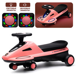 Каталка-бибикар, в коробке (розовый)