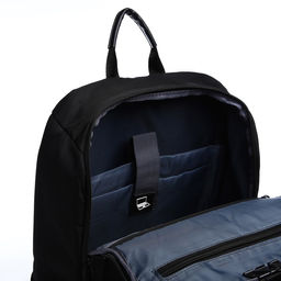 Рюкзак мужской на молнии, 5 наружных карманов, цвет серый/чёрный - Simaland фото 6