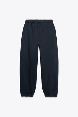 EMBROIDERED NUMBER PLUSH TROUSERS - Zara фото 6