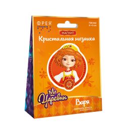 Кристальная (алмазная) мозаика ФРЕЯ TSR-042 магнит Варя 8 х 9 см