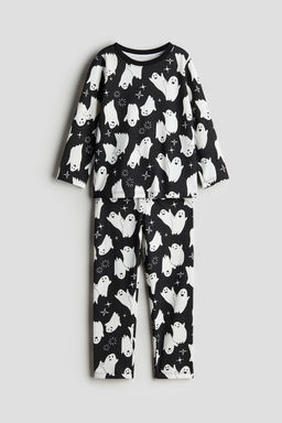 Printed cotton pyjamas