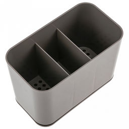 Сушилка для столовых приборов пластмассовая "Смарт" 15,7х8,7х11,1см, пыльно-серый (Россия)